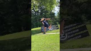 Eveliina Salonen backhand form #discgolf