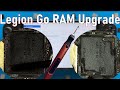 Upgrading the Legion Go's RAM with a Drill - 32GB RAM UPGRADE