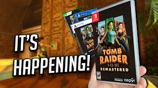Tomb Raider Remastered Collection Physical is COMING! - All the info you need!