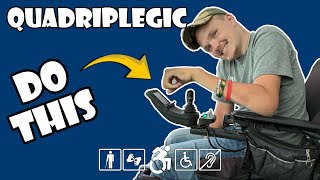 Wheelchair Settings to Change - Permobil F5 | Quadriplegic (C5,C6,C7)