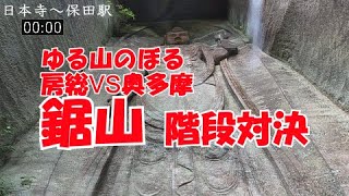 【ぴんきり低山巡り】　房総編　鋸山観月台ルート・日本寺 2021/5/８ 浜金谷駅・保田駅