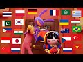TADC - Pomni and Jax sing the Daisy Bell song in DIFFERENT LANGUAGES #tadc #glitch