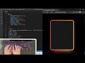 ASMR Programming - Magic Card Hover Effect with HTML CSS - No Talking