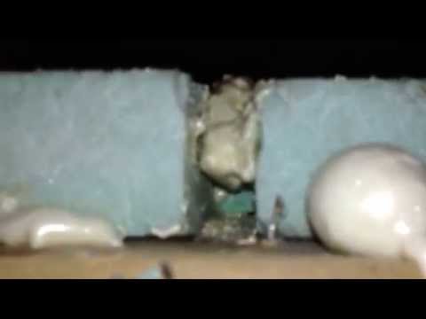 Insulating and venting knee wall ceiling using foam board Insulating and venting knee wall ceiling using foam board