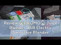 Review 🔥PROMO🔥 Juice Blender USB Electric Smoothie Blender Mini Milkshake and Smoothie Travel Fit