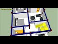 30 by 43 best 3d floor plan design ii 3 bhk house plan ii 30 x 43 ghar ka naksha