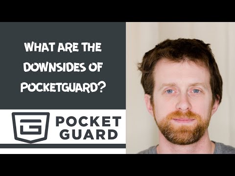 What are the disadvantages of Pocketguard?