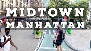 ⁴ᴷ⁶⁰ Walking Around Manhattan New York City During Reopening