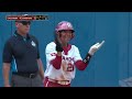 1 oklahoma vs 9 stanford wcws bracket final 2023 college softball highlights