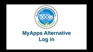 Alternate Log in for MyApps