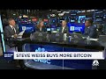 Trade Tracker: Steve Weiss buys more bitcoin again