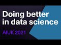 AI UK: Doing better in data science – from algorithmic fairness to diversity