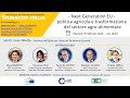 Next Generation EU - Politica agricola e trasformazione  del settore agro-alimentare