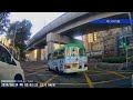 車CAM直擊 - PA4247 元朗綠Van 衝紅燈 差啲撞車