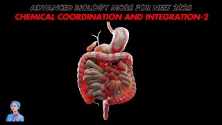 ADVANCED BIOLOGY MCQs for NEET 2025 | Chemical Coordination and Integration-2 | by Shiksha House