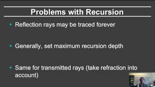Online Graphics Course Raytracing 1: Shadows and Reflections