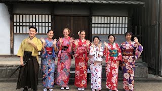 Wearing a kimono and experiencing the tea ceremony ～着物を着てはじめての茶道体験～