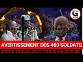 gabon direct 450 soldats gabonais s adressent au president brice oligui avertissement gabon