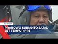 Sangar! Menhan Prabowo Subianto Jajal Jet Tempur F-16 di Landasan Udara Halim Perdanakusuma