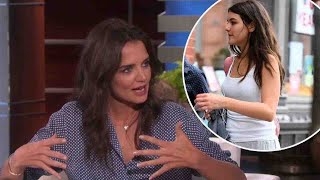 Katie Holmes opens up about Suri Cruise She's very, very talented! singing a cover of 'Blue Moon'