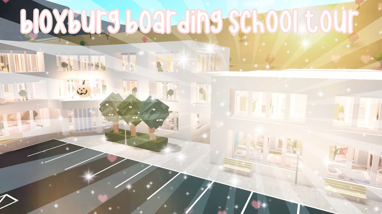 Bloxburg Modern School With Dorms