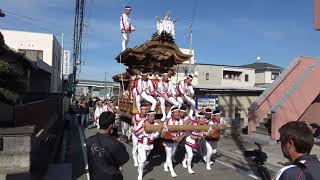 令和元年　尺度地車　お別れ曳行　後半　令和元年（2019年）11月10日