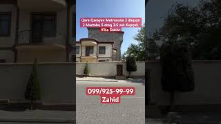 Qara Qarayevdə Kupçalı Villa Satılır #dasinmazemlak #emlak #evlani #villasatilir #həyətevləri #ev