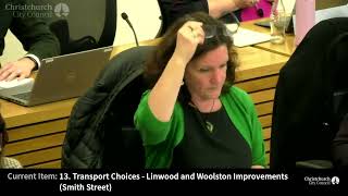 22.09.23 - Item 13 - Transport Choices - Linwood and Woolston Improvements (Smith Street)