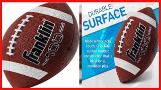 Franklin Sports Junior Football - Grip-Rite 100