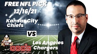 NFL Picks - Kansas City Chiefs vs Los Angeles Chargers Prediction, 12/16/2021 Week 15 NFL Best Bet