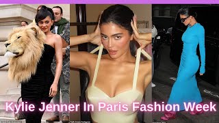 Kylie Jenner in Paris Fashion Week #kyliejenner