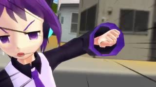 【MMD】 Len e Rin Kagamine vs Utau (SUB ITA)