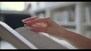 Reading book stock video footage //Reading books/ (no copyright) Free to Use New footage 2021