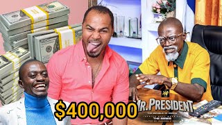 Eeei Surprise! see how Kwadjo Nkansah has spent over$4000,000 just to invite Ramsey Noah...🙄