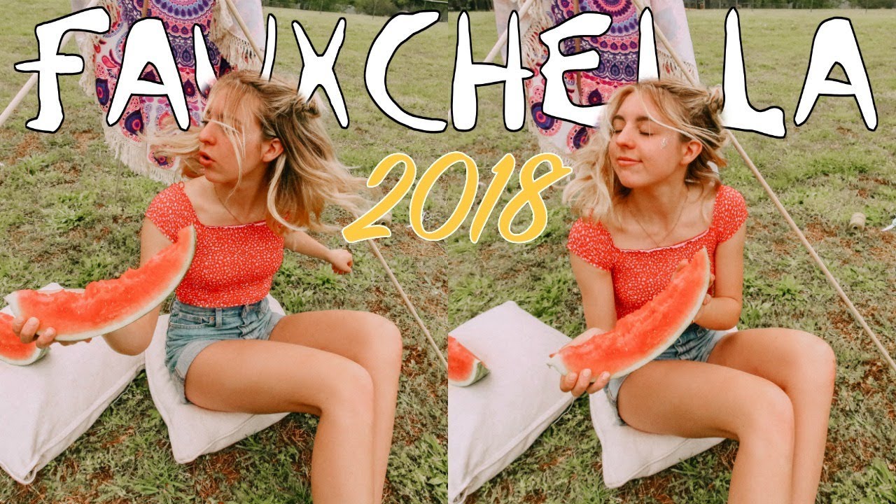 Coachella 2018!! | How To Have Coachella At Home! - YouTube