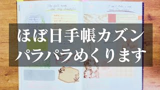 ほぼ日手帳カズン 1月前半をパラパラめくります