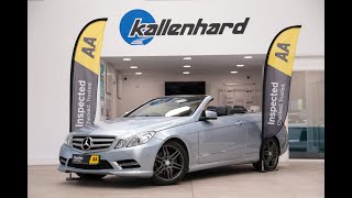 MERCEDES-BENZ E-CLASS 3.0 E350 CDI BLUEEFFICIENCY SPORT 2d 265 BHP AT KALLENHARD