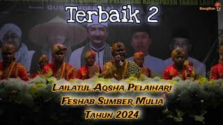 Lailatul Aqsha Terbaik 2 Festival Habsyi Sumber Mulia Tanah Laut 2024