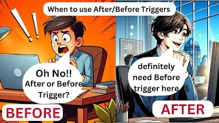 After Triggers vs Before triggers in Salesforce || Apex Crash Course Part 21