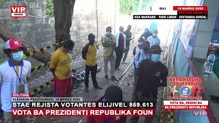 POVU TIMOR-LESTE VOTA BA PREZIDENTI REPUBLIKA FOUN