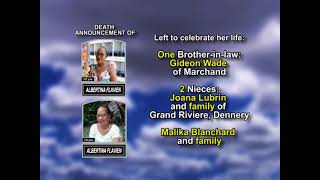 Albertina Flavien Long Obituary