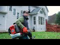 Be Ready for Demanding Work With the 360BT Backpack Blower | Husqvarna