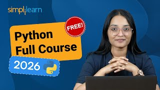 Python Full Course 2026 | Python For Beginners | Python Basics For Beginners 2026 | Simplilearn