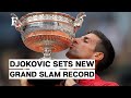 Novak Djokovic Clinches Record 23rd Title after Winning French Open