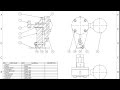 PORTABLE JIGSAW Inventor Parts, Assembly, Animation and Drawing.