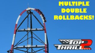 Top Thrill 2 Double Rollback Compilation!