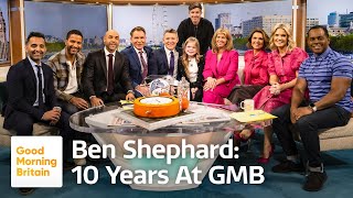 10 Years at GMB and How Time Flies! We'll Miss You, Ben Shephard!