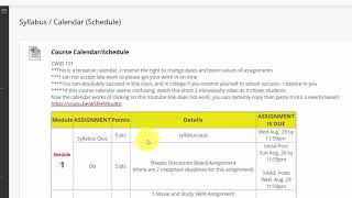 How I Set Up My Course Calendar In Blackboard