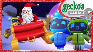 Watch Out, Santa! 🎅 | Gecko's Garage | Trucks For Children | Cartoons For Kids