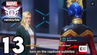 Marvel Future Revolution Gameplay Walkthrough 13 | Captain Marvel | reviews on captions| iOS Android